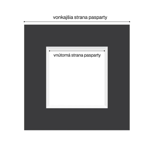 vonkajsia:vnutorna pasparta